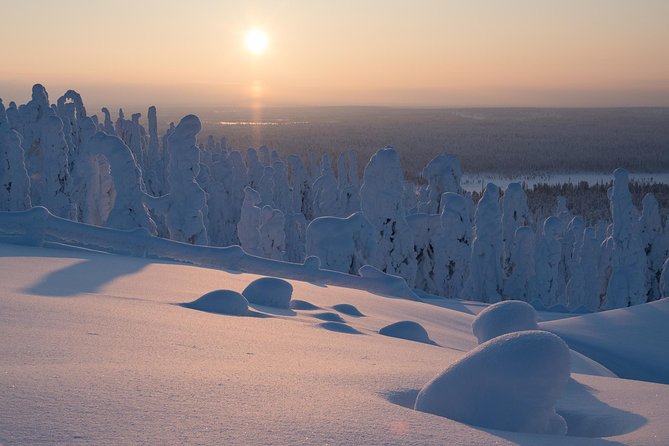 Amethyst Mine Tour by Electric Fatbike - The Ride Up to Lampivaara Fell Viewpoint Over Pyhä-Luosto