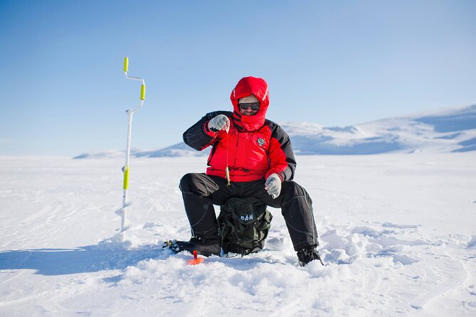 Arctic Fishing & Open Fire Cooking - What this Arctic ice fishing day is really about