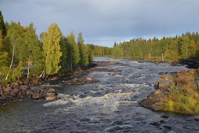 Arctic Wilderness Hike with Fire-making - What the walking part feels like in Lapland winter