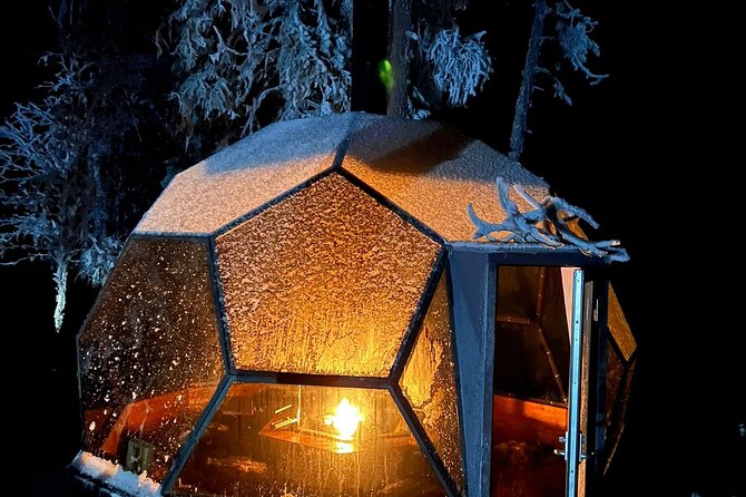 Aurora Borealis Dinner in a Glass Igloo - What to Expect When Northern Lights Are Elusive