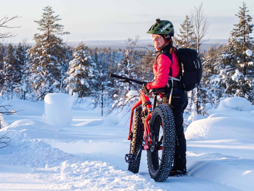 E-FatBike experience in small groups - Why Electric Fat Biking Up Ounasvaara Feels Different in Winter