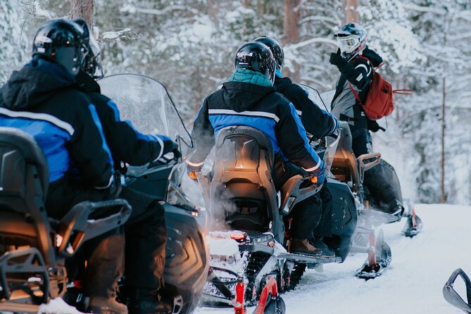 Evening Snowmobile Safari in Rovaniemi - Where you meet, and how fast you can go from street clothes to winter armor