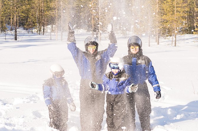 Family Snowmobile Safari from Santa Claus Village - Mini-Snowmobile Time for Kids: Safe, Short, and Age-Limited