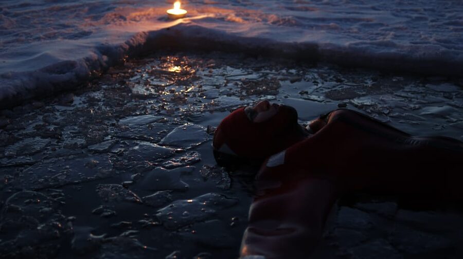 From Rovaniemi: Ice Floating under Aurora Borealis - Northern Lights Chances, and What to Do If the Sky Is Cloudy
