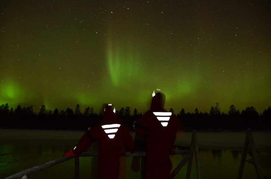 From Rovaniemi: Ice Floating under Aurora Borealis - How the Rescue Suit System Keeps You Warm and Safe