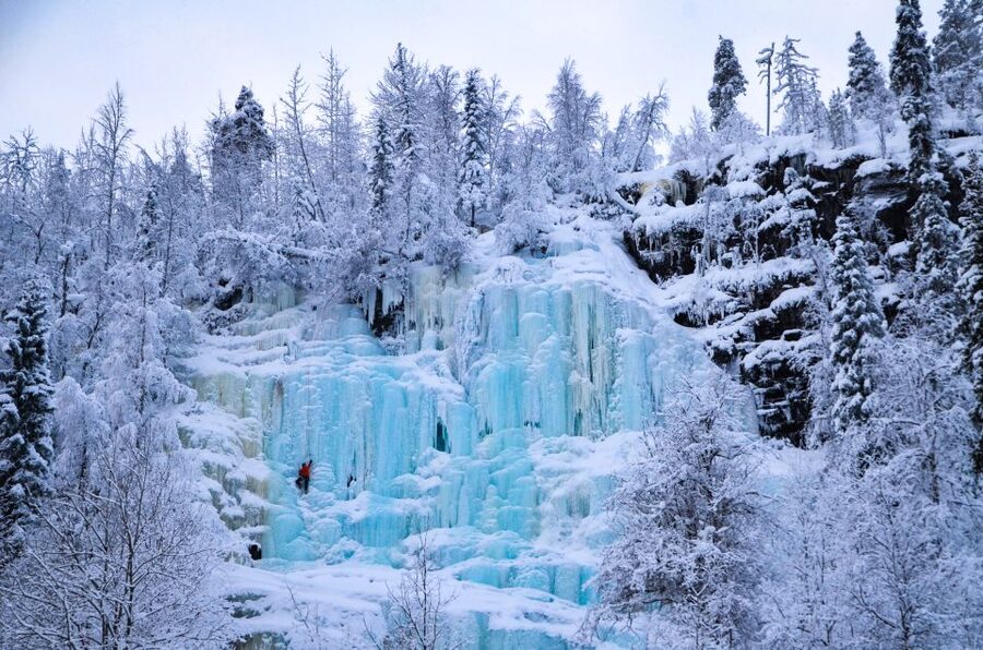 From Rovaniemi: Korouoma Canyon and Frozen Waterfalls Tour - Campfire Snacks, Roasted Food, and the Stories Guides Share