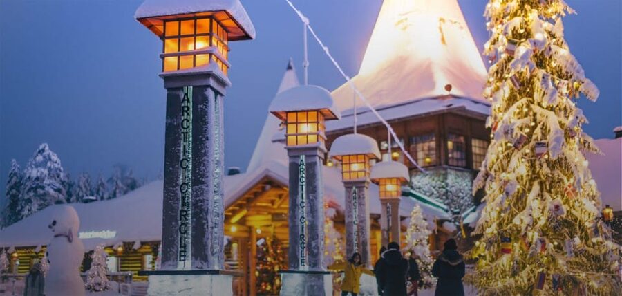 From Rovaniemi: Tour to Santa Claus Village - How the 4-hour Santa Claus Village visit from Rovaniemi works