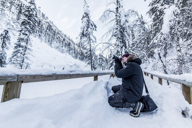 Frozen Waterfalls of Korouoma Canyon tour with Pro Photos & BBQ - Waterfalls and the canyon viewpoints: what your route might look like