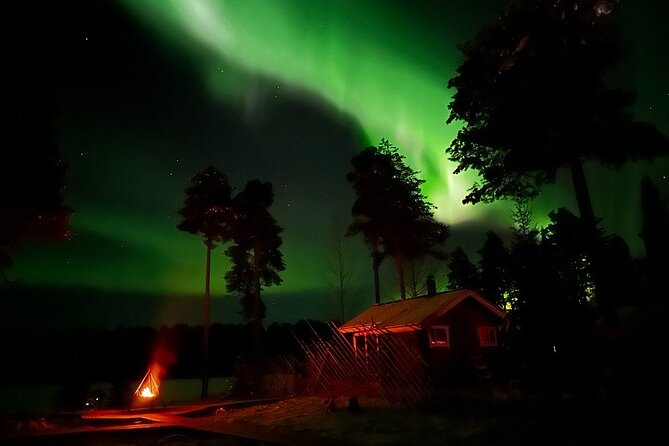 Glass Igloo Campfire Dinner under Northern Lights - Getting There Comfortably From Rovaniemi Pickup
