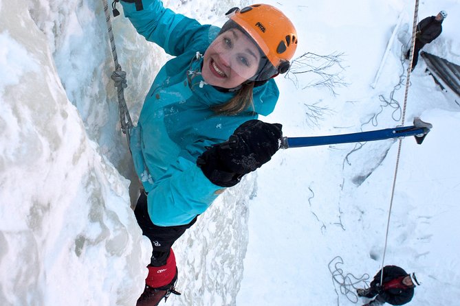 Guided Ice Climbing Activity in Pyhä - Why Tajukangas Ice Fall is such a great target in Lapland