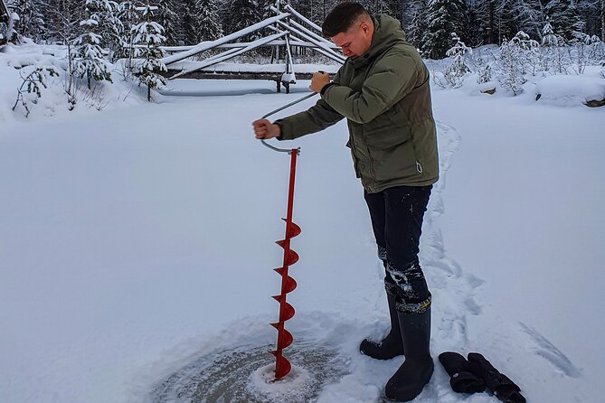 Half-Day Husky Safari and Salmon Ice Fishing Experience - How the 8:00 am start and thermal outwear set you up for comfort