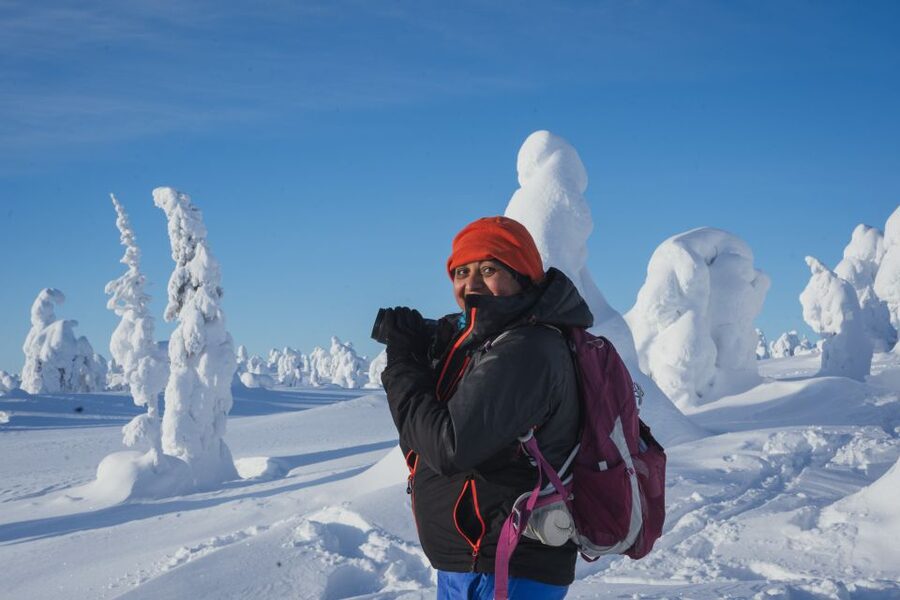 Hiking in Riisitunturi National Park with Photographer - Lunch by campfire: the warm pause that keeps the hike enjoyable