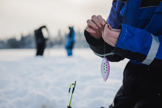 Ice Fishing and Snowmobile Safari Combo in Lapland - Sliding Across the Arctic Forest: The Shared Snowmobile Safari