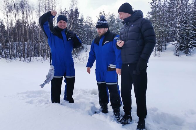 ICE FISHING experience - Rovaniemi Ice Fishing: Frozen Lake or Frozen River, What You’re Really Here For