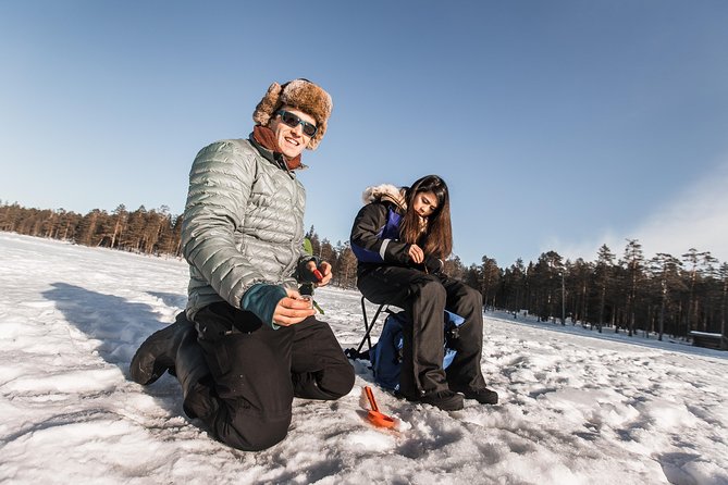 Ice Fishing Tour - The Teepee Warm-Up: Finnish Snacks, Hot Drinks, and Fire-Cooked Food