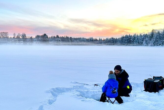 Ice Fishing with Snowmobiles - Quick take: what makes this snowmobile ice-fishing worth your time