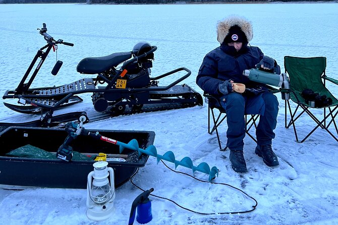 "ICEBREAKER" Ice Fishing VIP Private Tour - Canada Goose warm clothing, and why that changes everything