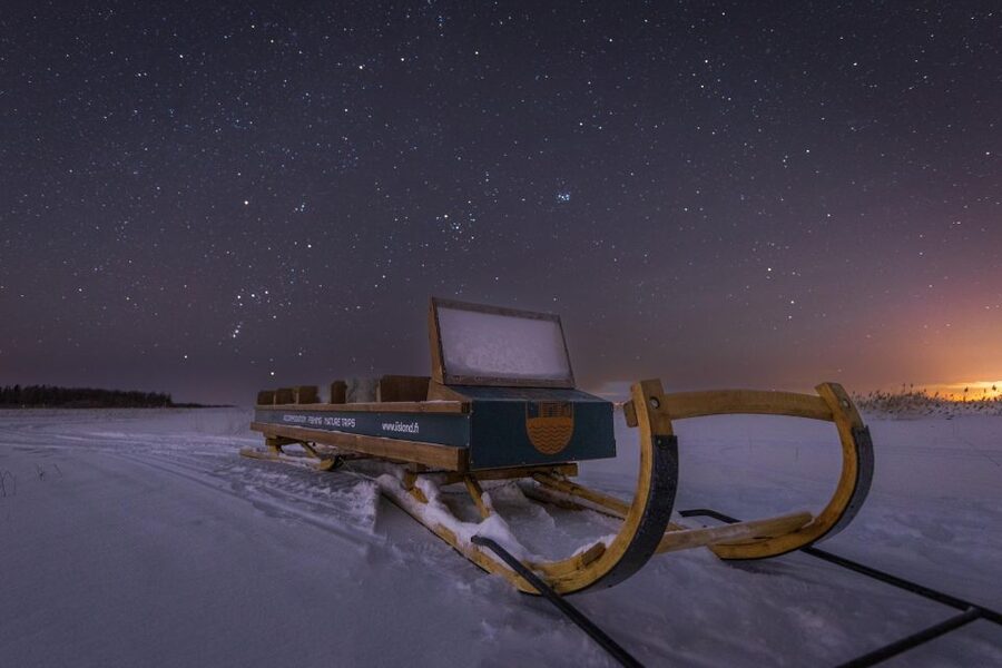 Ii: Snowmobile sleigh trip on frozen sea under starlit sky - Difficulty and comfort: cold is part of the deal, but you can prepare