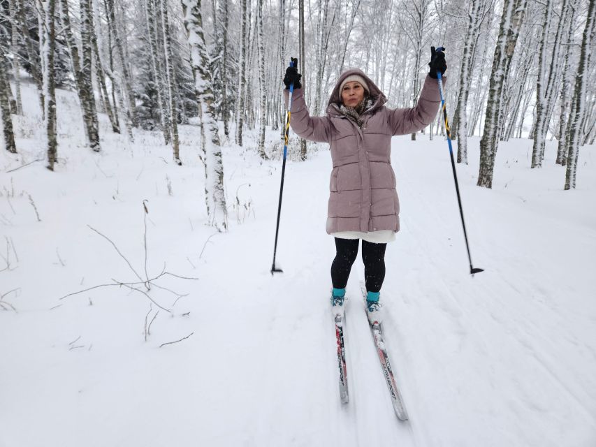 Kemi: Finnish Sight-Skiing Experience in Lapland - Mansikkanokka Swimming Beach, a weirdly beautiful stop