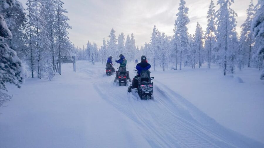 Kemi-Tornio: Snowmobile Forest Safari w/ Hot Drink & Snacks - Meeting Sea Lapland Safaris and Getting Dressed for Zero-Guesswork Comfort