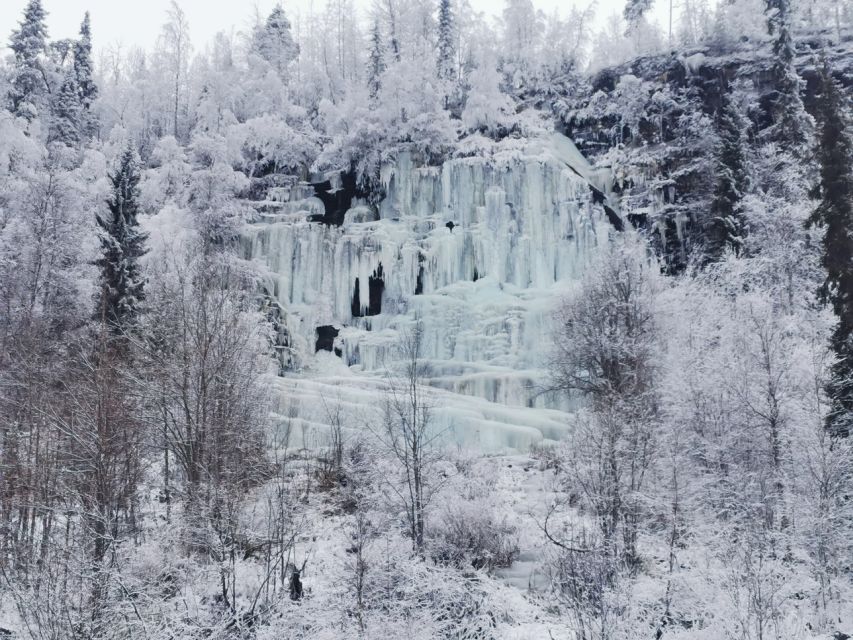 Korouoma Canyon Frozen Waterfalls Hike & Private Teepee BBQ - Key highlights worth your attention