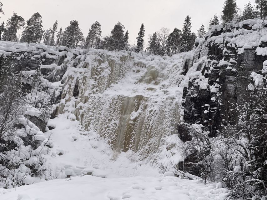 Korouoma Canyon Frozen Waterfalls Hike & Private Teepee BBQ - The Private Teepee BBQ: Warm Food After Cold Work