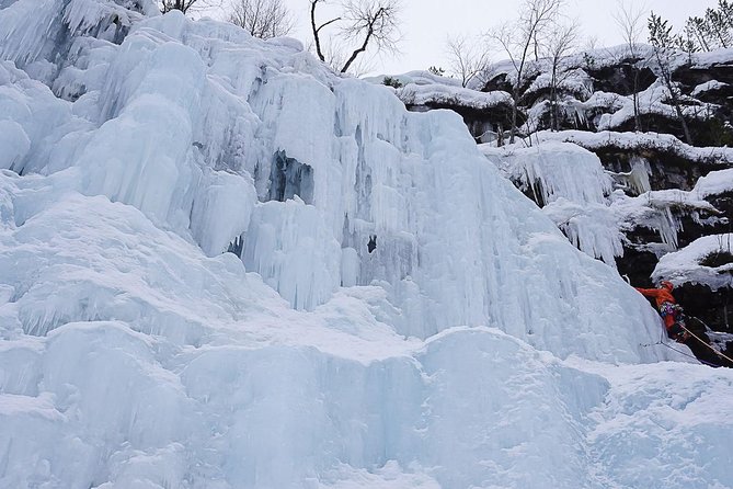 Korouoma National Park & Frozen Waterfalls Adventure - Frozen waterfalls: where the big ice shapes actually are