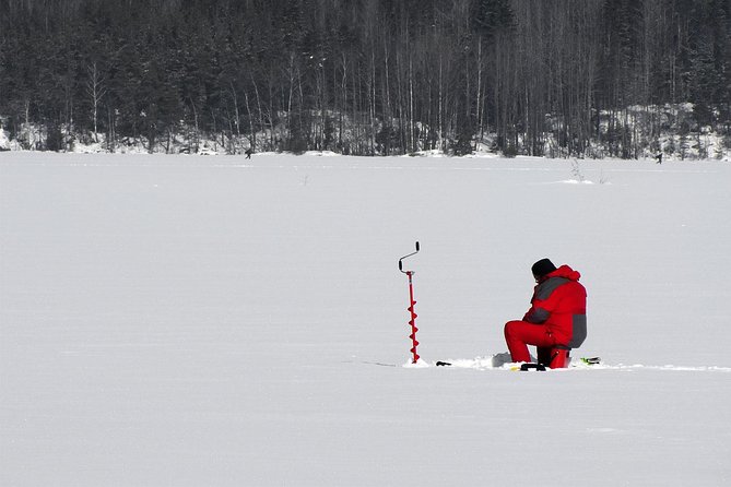 Lakeside Sauna Trip with Ice Fishing and Ice Swimming - From 9:30 Pickup to the Lake: What the Half-Day Really Looks Like