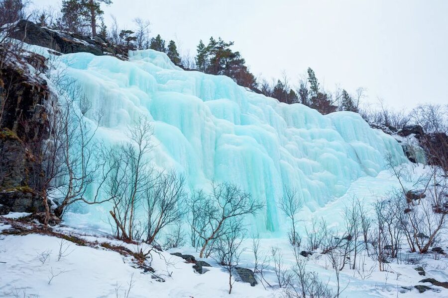 Lapland: The Frozen Waterfalls of Korouoma Tour - Korouoma frozen waterfalls, in plain terms