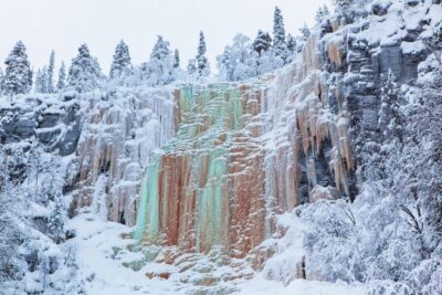 The Frozen Waterfalls of Korouoma Tour