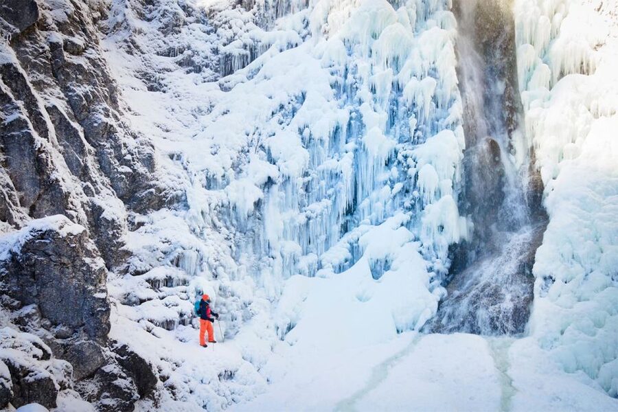 Lapland: The Frozen Waterfalls of Korouoma Tour - Seeing all 14 frozen waterfalls, not just one viewpoint