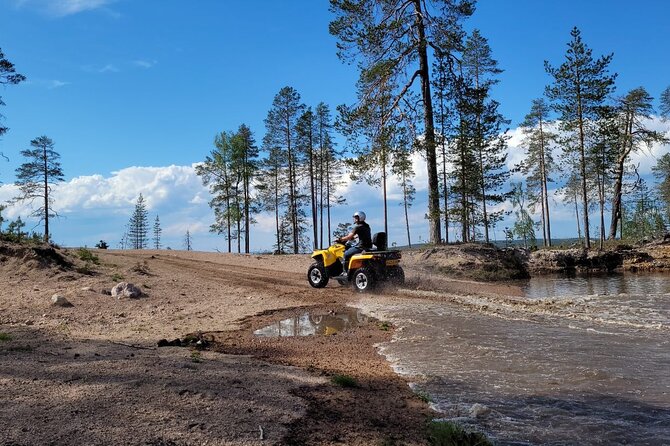 Midnight Sun ATV Ride During the Golden Hour from Rovaniemi - Midnight sun ATV riding is really about the light, not just the speed