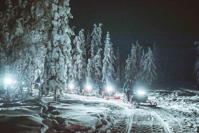 Night Snowmobile Safari, Rovaniemi - How to Think About Northern Lights, Cloud Cover, and Expectations