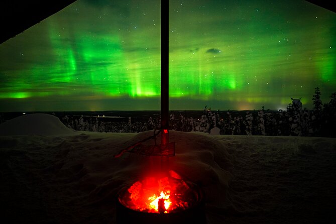 Night Snowshoeing Adventure under the Northern Lights - Night snowshoeing at night, with the sky as your bonus