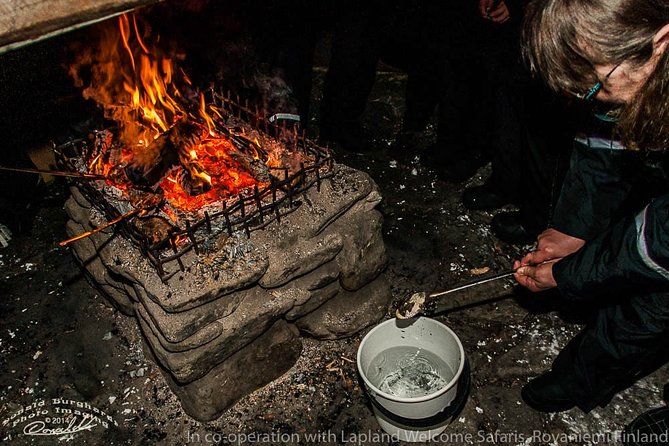 Northern Lights Snowmobile Sleigh Ride - Tepee Fire, Warm Drinks, and BBQ Snacks While You Wait