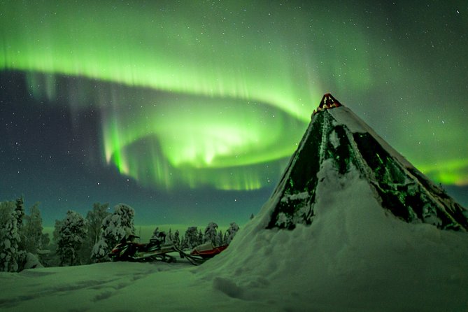 Northern Lights Snowmobile Sleigh Ride - The Light Cultural Add-On: Lappish Shamanism and a Future-Reading Segment