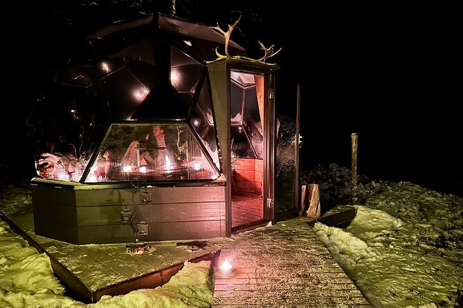 PRIVATE Glass Igloo Dinner Under Northern Lights - What Could Be a Downside for Some People