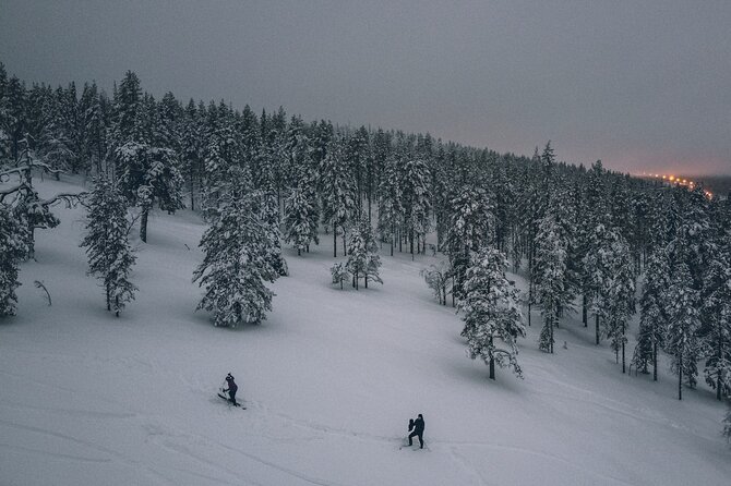 Private Northern Lights Tour With Skis Or Snowshoes in Pyhä - Stop 2: Pyhatunturi, easy terrain with real backcountry vibes