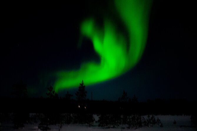 Private Northern Lights Tour With Skis Or Snowshoes in Pyhä - What the guide actually does on the night trail