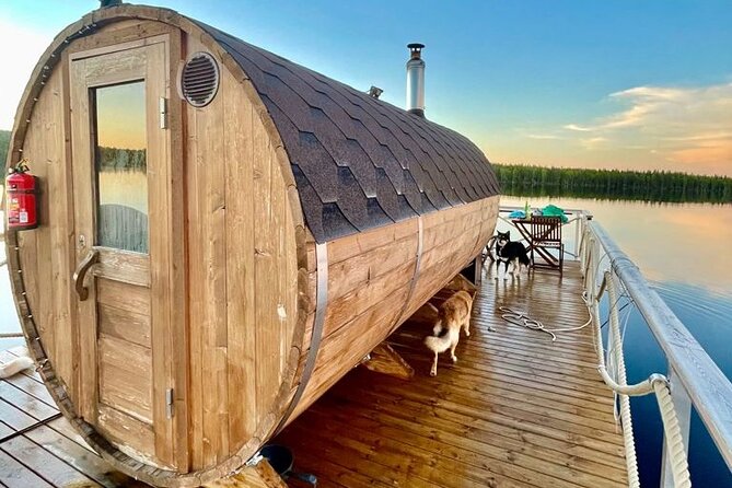 Private Traditional Finnish Sauna Boat Scenic River Cruise - Lake swimming plus blueberry juice, the comfort touches that matter