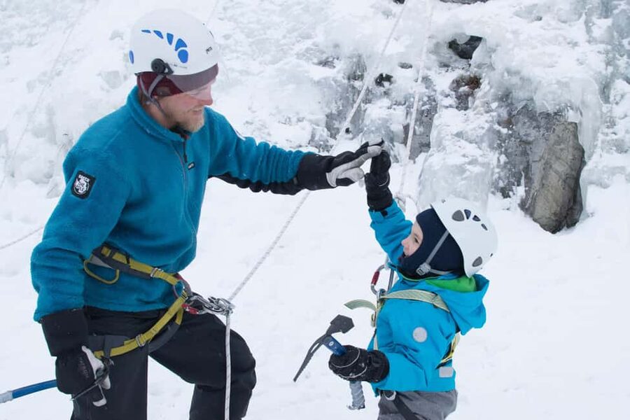 Pyhätunturi: Kid's Ice Climbing Adventure in Finnish Lapland - Gear Up Like a Real Climber, Without the Guesswork