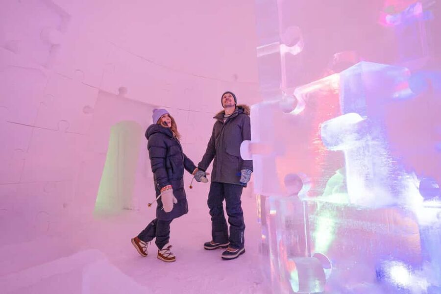 Rovaniemi: Arctic Snow Hotel Tour - Guided tour (45 minutes): ice rooms, sculptures, and the story behind the build
