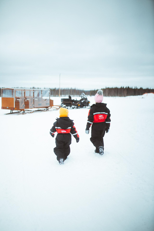 Rovaniemi: Family Snowmobiling Trip - Lunch Stop in Lapland: The Moment Everyone Warms Up