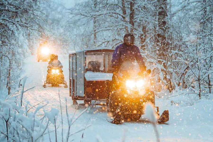 Rovaniemi: Family Snowmobiling Trip - Mini Snowmobiles for Kids: The Fun Part, With Real Limits
