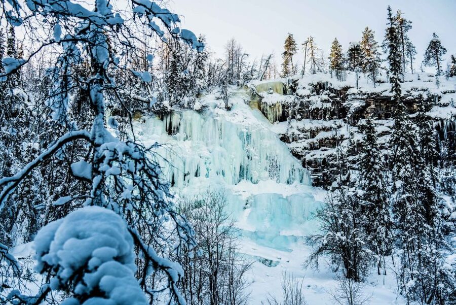 Rovaniemi: Frozen Waterfalls of Korouoma Canyon & Pro Photos - The Viewpoint Moment You Don’t Want to Rush