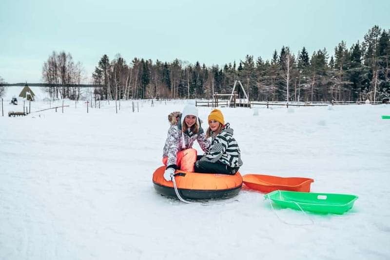 Rovaniemi: Full-Day Snow and Fun Activities - Husky Safari (500 m) and Husky Petting: The Animal Moment Kids Remember