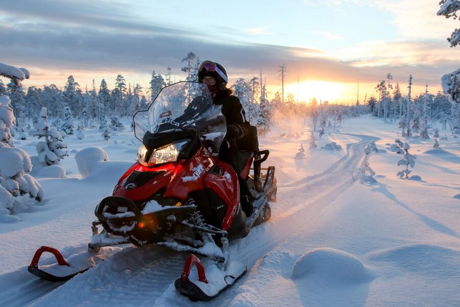 Rovaniemi: Full-Day Snowmobile Safari into the Wilderness - Lunch by Fire in a Kota or Cabin, plus Hot Drinks