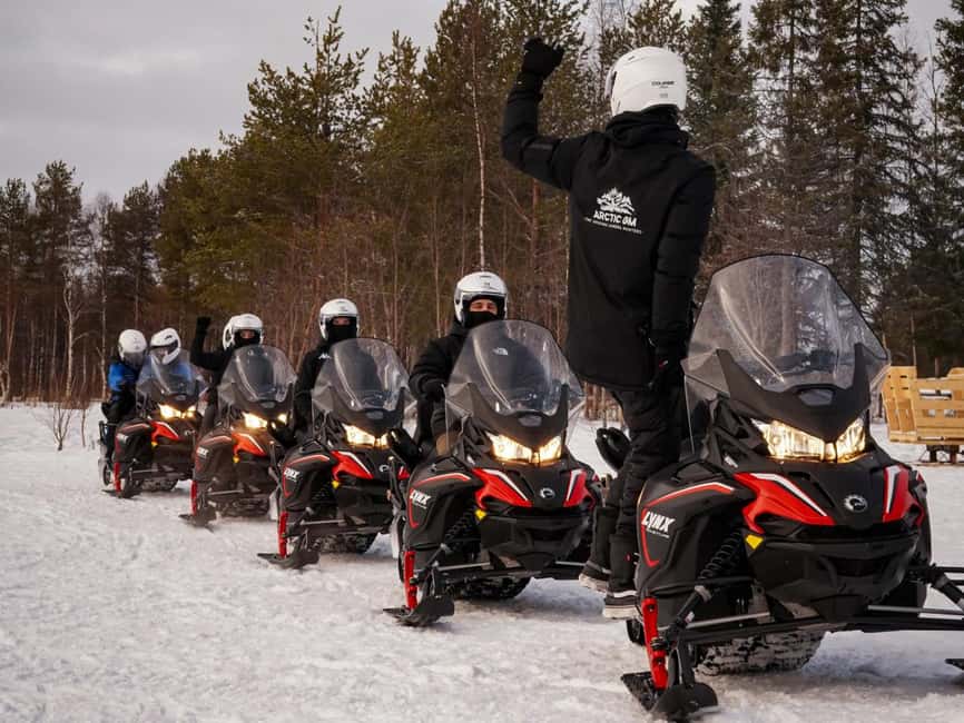 Rovaniemi: Guided Wilderness Snowmobile Safari & Barbeque - The 3-Hour Plan: Gear Up, Drive Loops, Warm by the Fire