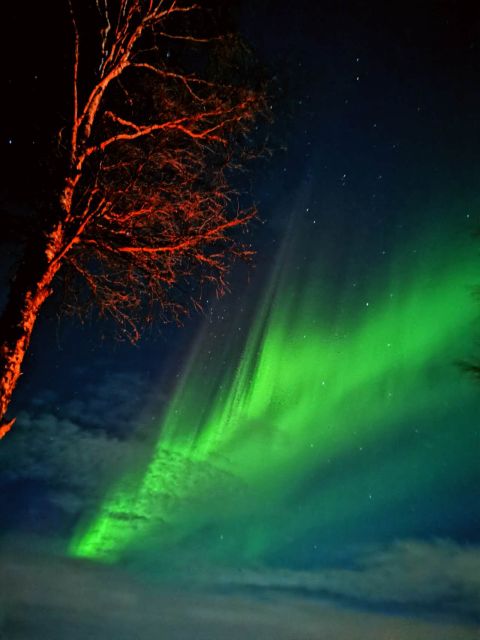 Rovaniemi Hunting Aurora at the Best Spots - Two aurora stops in northern Rovaniemi, and how that improves your odds
