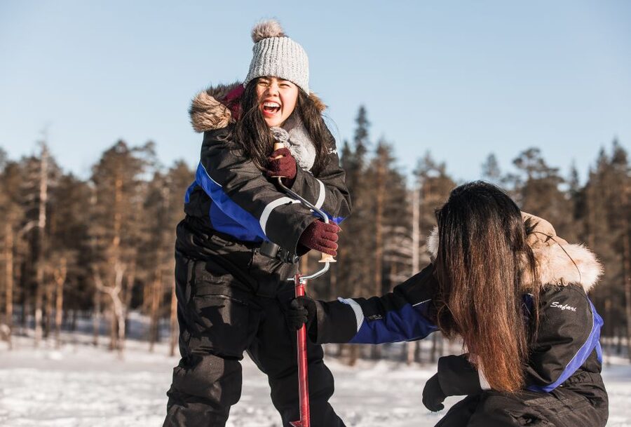 Rovaniemi: Ice Fishing Experience - The Fire, the Food, and the Moment You Feel Normal Again